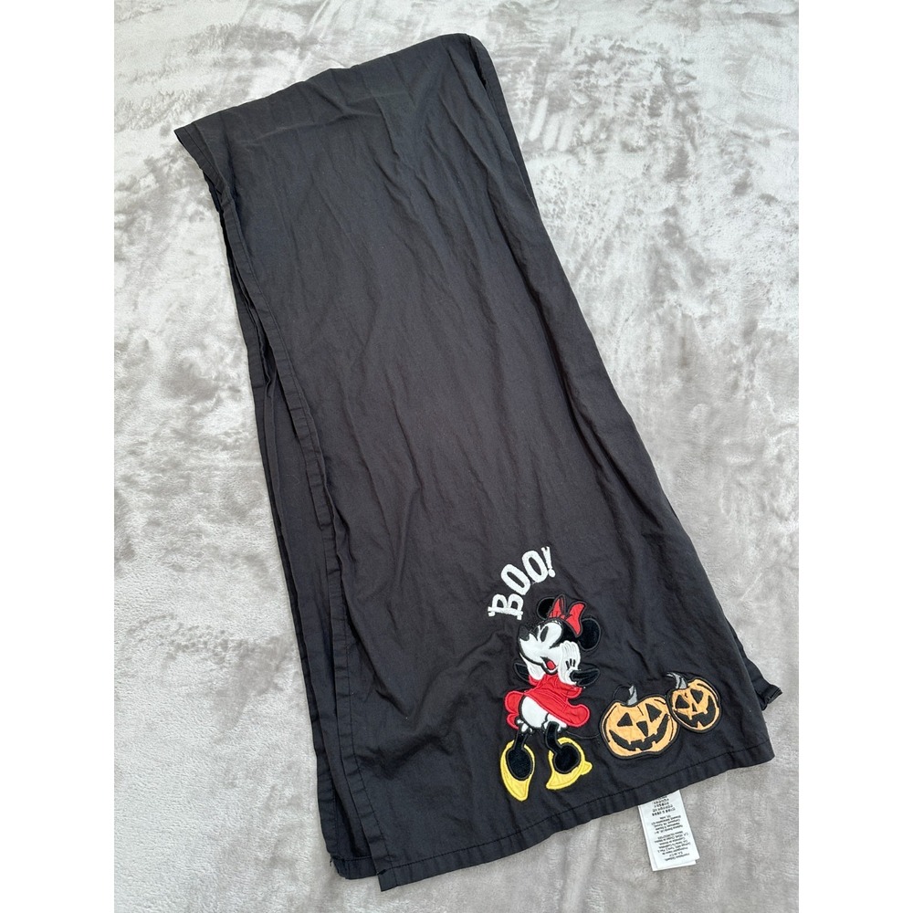 Disney x Pottery Barn Halloween‎ Table Runner Mickey Minnie Boo  68" x 16" Black
